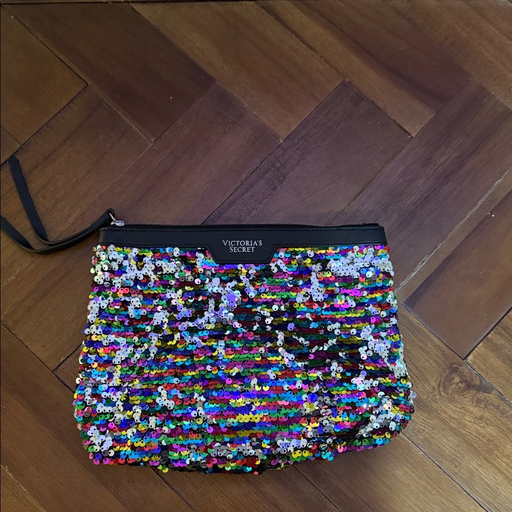 Victoria's Secret Multicolor Sequin Clutch